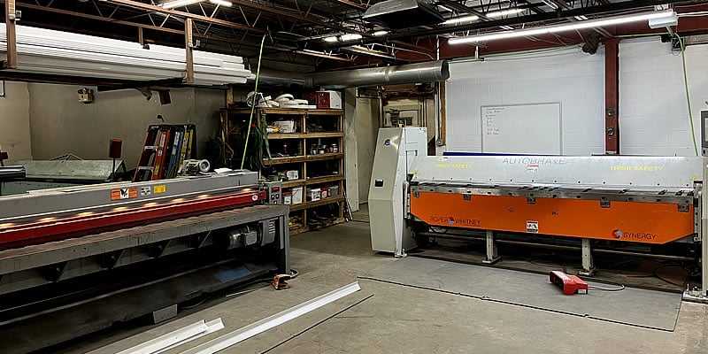 Aulson Roofing | Sheet metal fabrication surface profiles